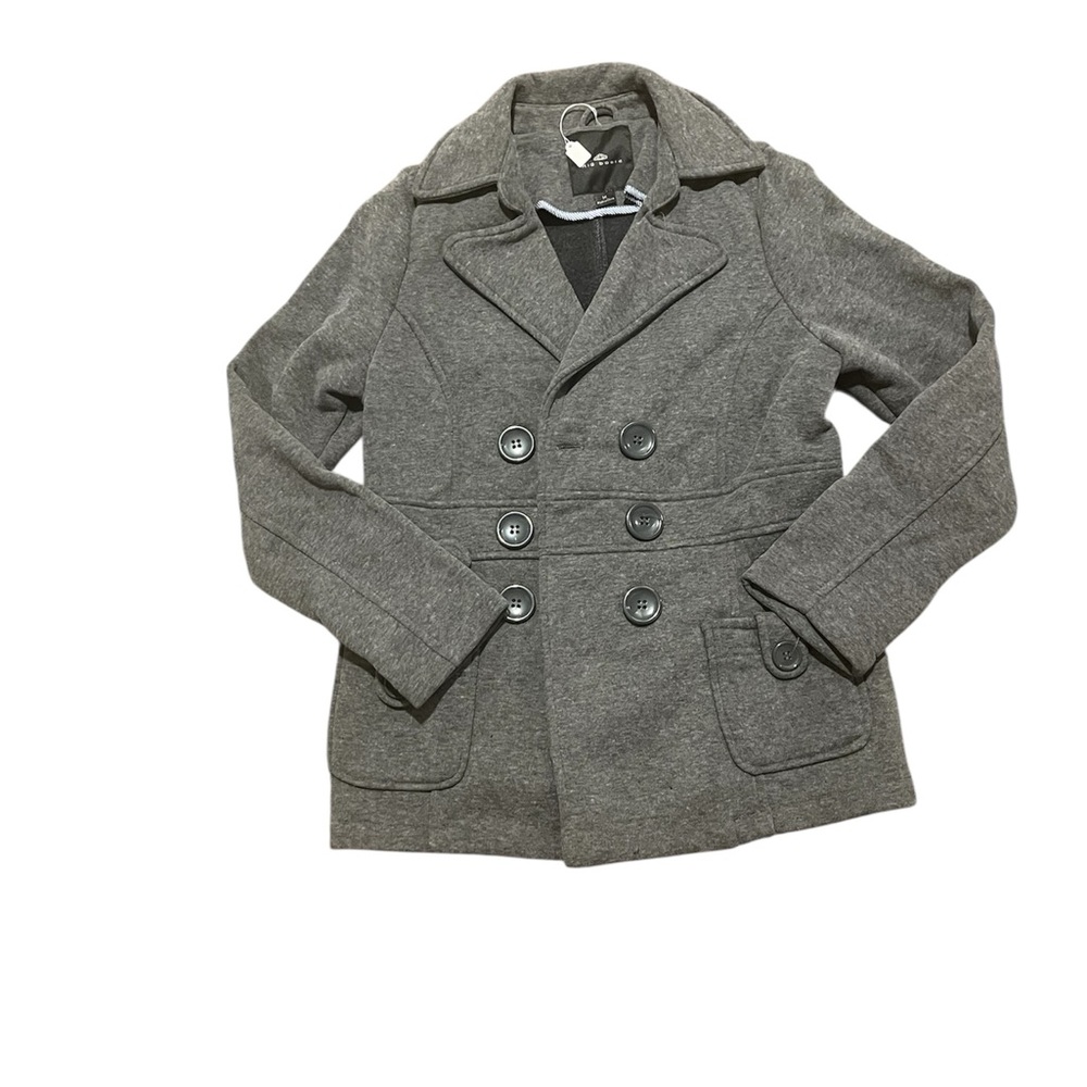 Iris Gray Women's Pea Coat